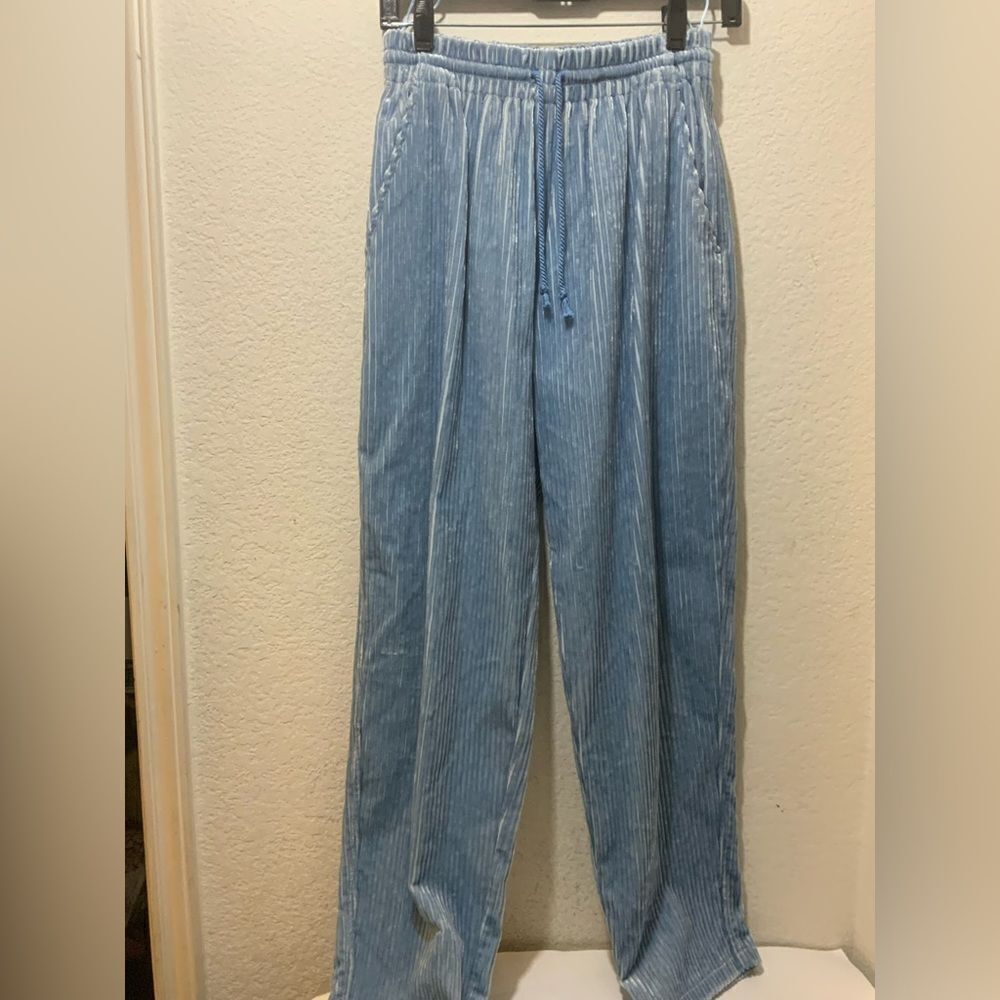 Forte Forte Ribbed Velvet Jogging Pants Horizonte